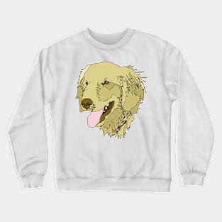 Golden Retriever Dog Crewneck Sweatshirt